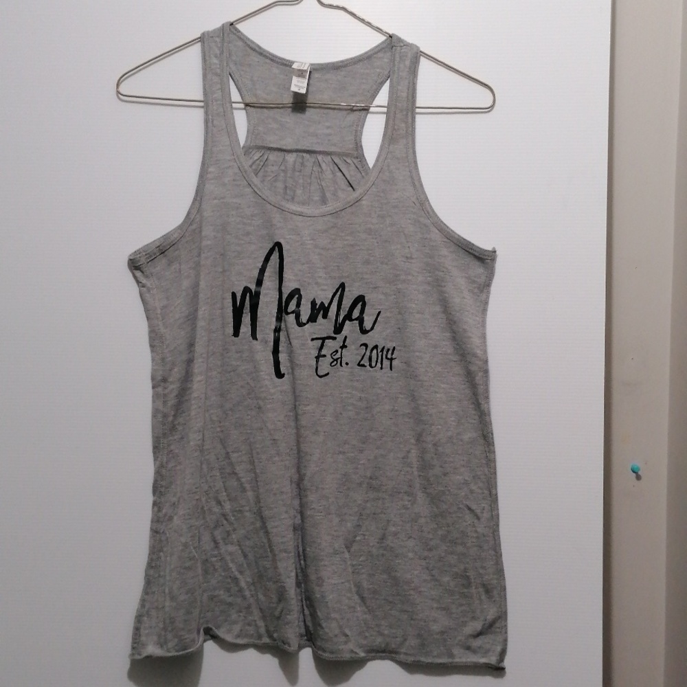 Bella Novelty Mama est. 2014tank top